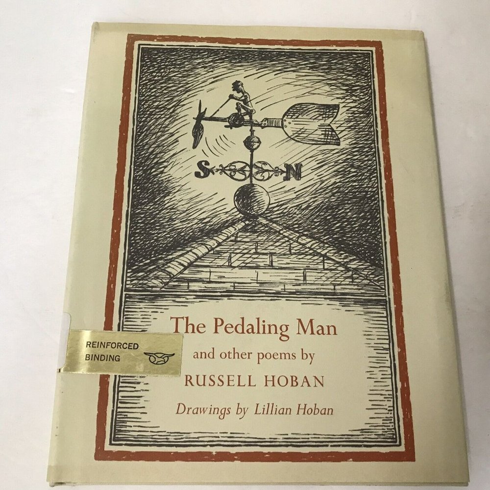 THE PEDALLING MAN AND OTHER POEMS Hoban, Russell Lillian 1968 first edition